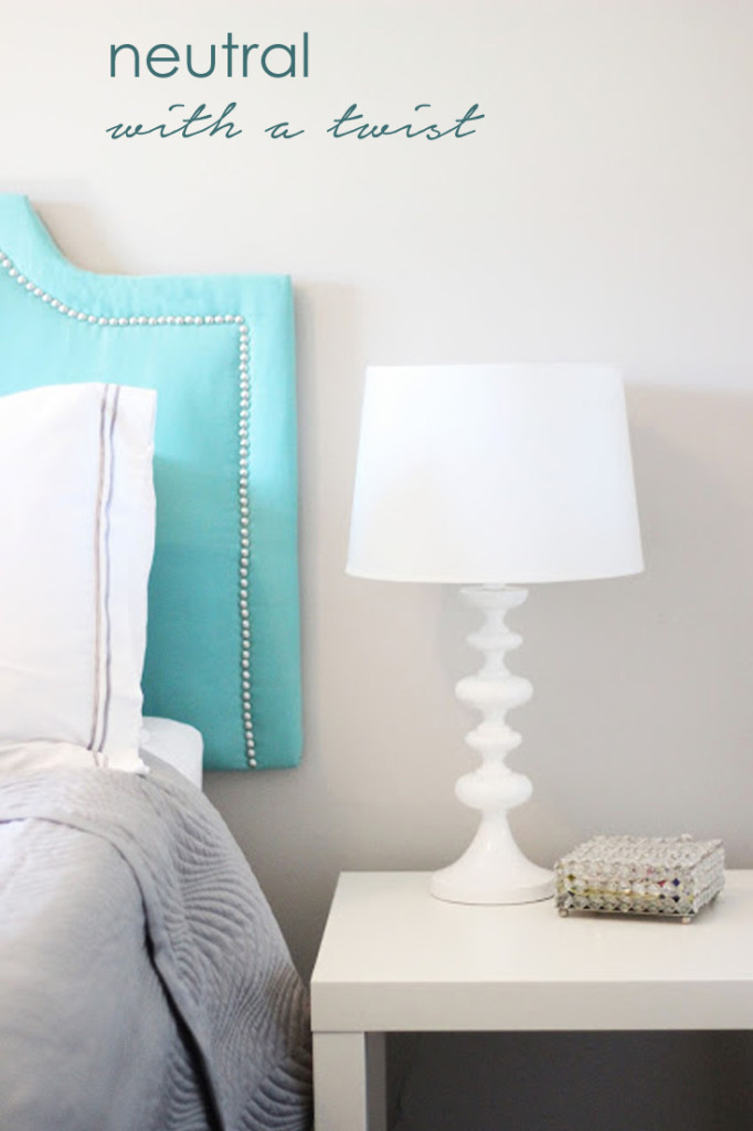 colour in a small room neutral with a twist